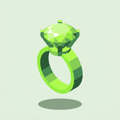 Wedding ring illustration