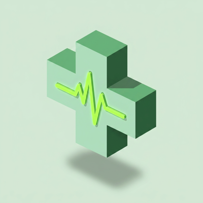 Medical cross illustration